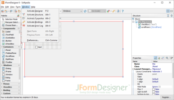 JFormDesigner screenshot 6