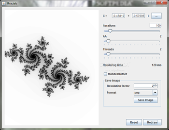 JFractals screenshot