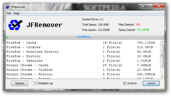 JFRemover screenshot