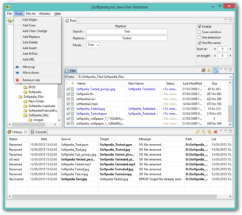 JFRenamer Portable screenshot 2