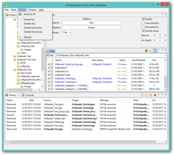 JFRenamer Portable screenshot 3