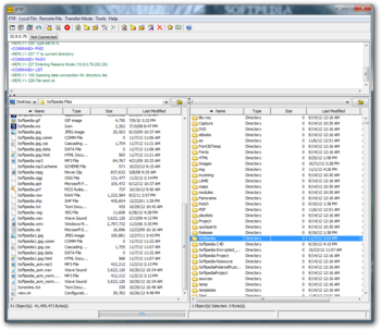 JFTP screenshot