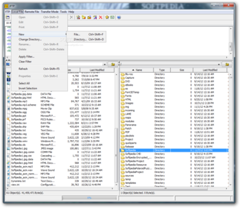 JFTP screenshot 3