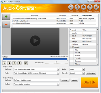 Jfuse Audio Converter screenshot 2