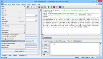 jGRASP screenshot 3