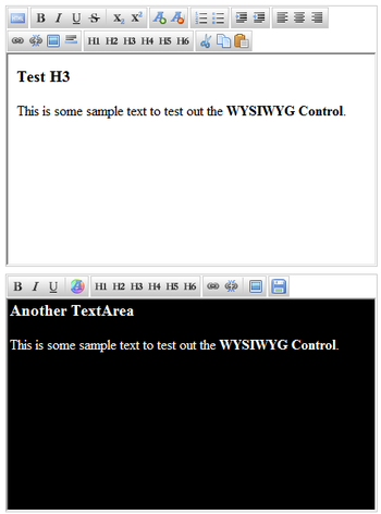 jHtmlArea screenshot