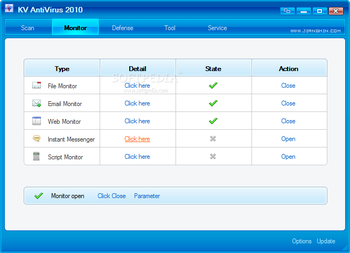 Jiangmin Antivirus KV 2010 screenshot 2