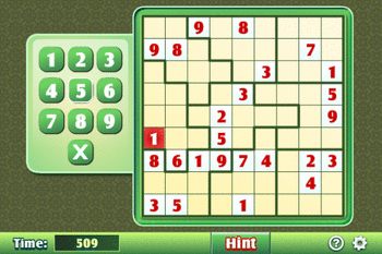 Jigsaw Sudoku screenshot