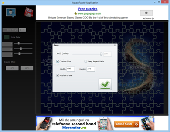 JigsawPuzzle Application screenshot 2