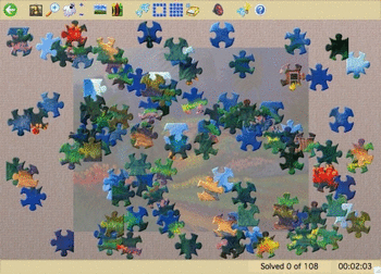 Jigsaws Galore Free Edition screenshot 2