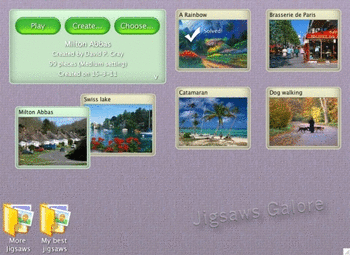 Jigsaws Galore Free Edition screenshot 5