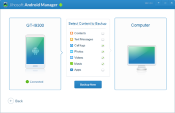 Jihosoft Android Manager screenshot 2