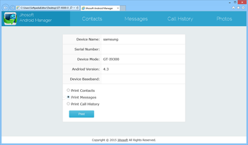 Jihosoft Android Manager screenshot 4