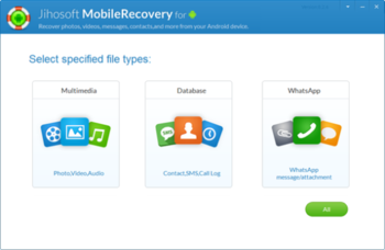 Jihosoft Android Phone Recovery screenshot