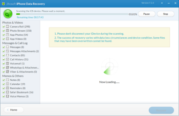 Jihosoft iPhone Data Recovery screenshot 2