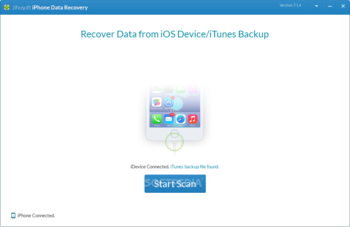 Jihosoft iPhone Data Recovery screenshot