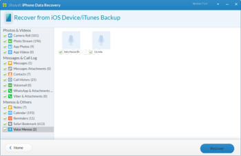 Jihosoft iPhone Data Recovery screenshot 10
