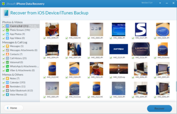 Jihosoft iPhone Data Recovery screenshot 2