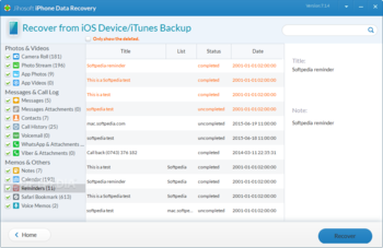 Jihosoft iPhone Data Recovery screenshot 8