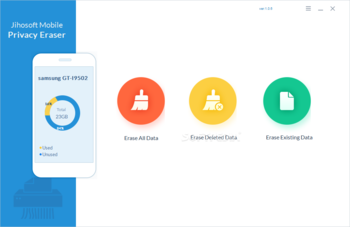 Jihosoft Mobile Privacy Eraser screenshot