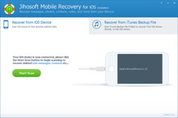 Jihosoft Mobile Recovery for iOS screenshot