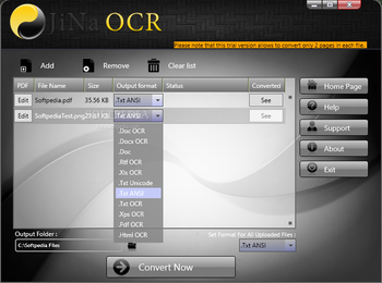 JiNa OCR Converter screenshot 2