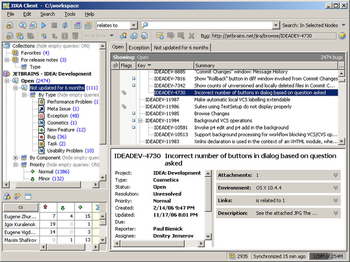 JIRA Client screenshot 2