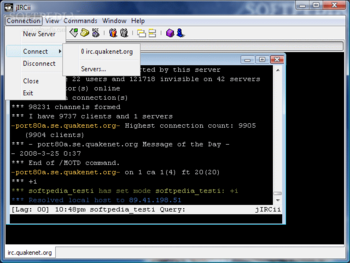 jIRCii screenshot 2