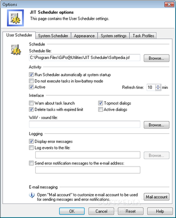 JIT Scheduler screenshot 6
