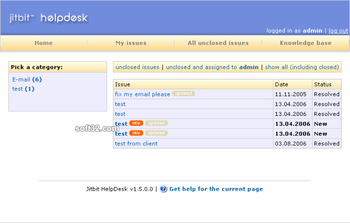 Jitbit HelpDesk screenshot 2