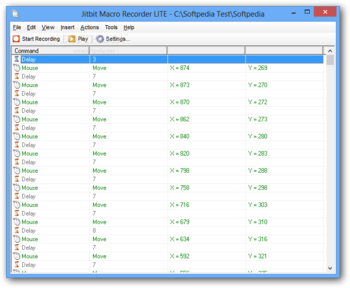 Jitbit Macro Recorder Lite screenshot