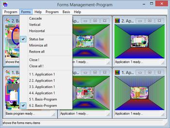 jk-ware MDI-Projektworkspace screenshot