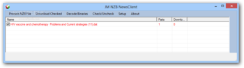 JM NZB NewsClient screenshot