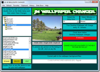 JM Wallpaper Changer screenshot