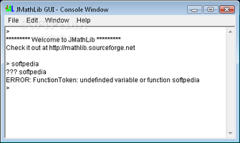 JMathLib screenshot