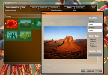 JMC Photo Resizer screenshot