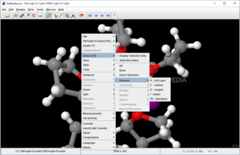 Jmol screenshot 2