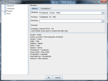 JMP3Renamer screenshot 3