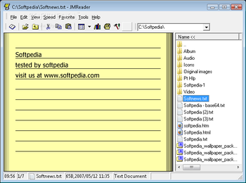 JMReader screenshot