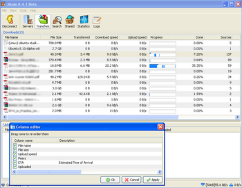 JMule screenshot 5
