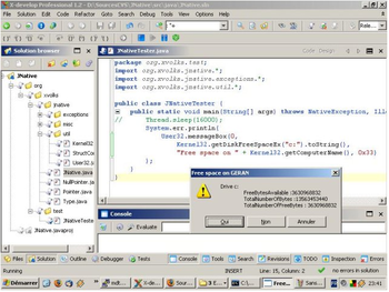 JNative screenshot