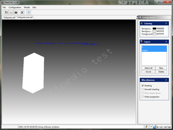 JNetCAD screenshot