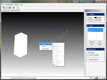 JNetCAD screenshot 2