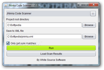 JNinka Code Scanner screenshot