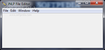JNLP File Editor screenshot