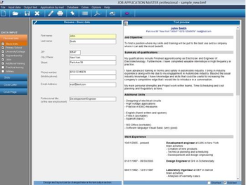 Job Application Master screenshot