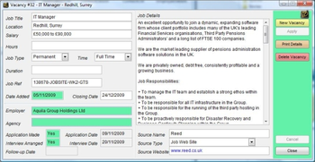 Job Prospector screenshot