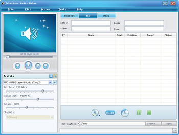 Joboshare Audio Maker screenshot