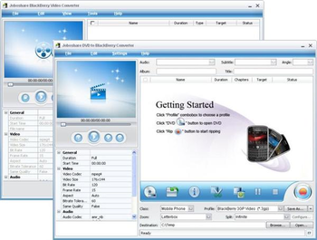 Joboshare DVD to BlackBerry Bundle screenshot 2