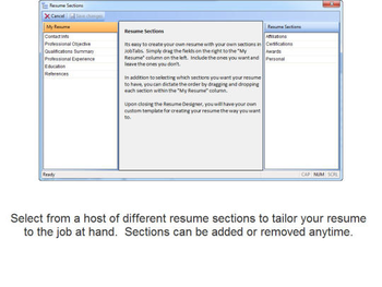 JobTabs Free Resume Builder screenshot 2